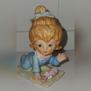 Vintage Porcelain Collectible Figurine Adorable